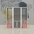 China Private Meeting Modular Soundproof Booth Office Pods Supplier